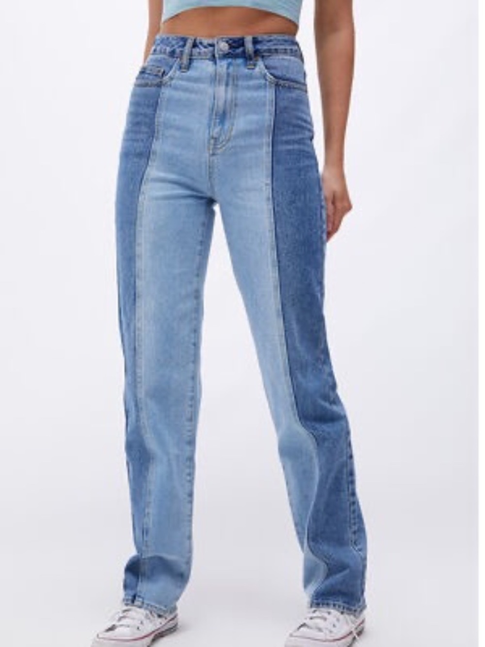 Pacsun Eco Two-Tone 90's Boyfriend Jean Size 29